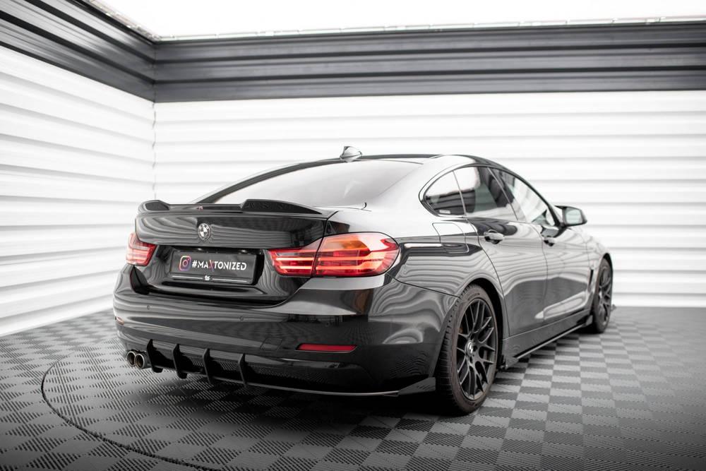 Zentraler Hinterer Splitter für Porsche Panamera E-Hybrid 971 Facelift von Maxton Design