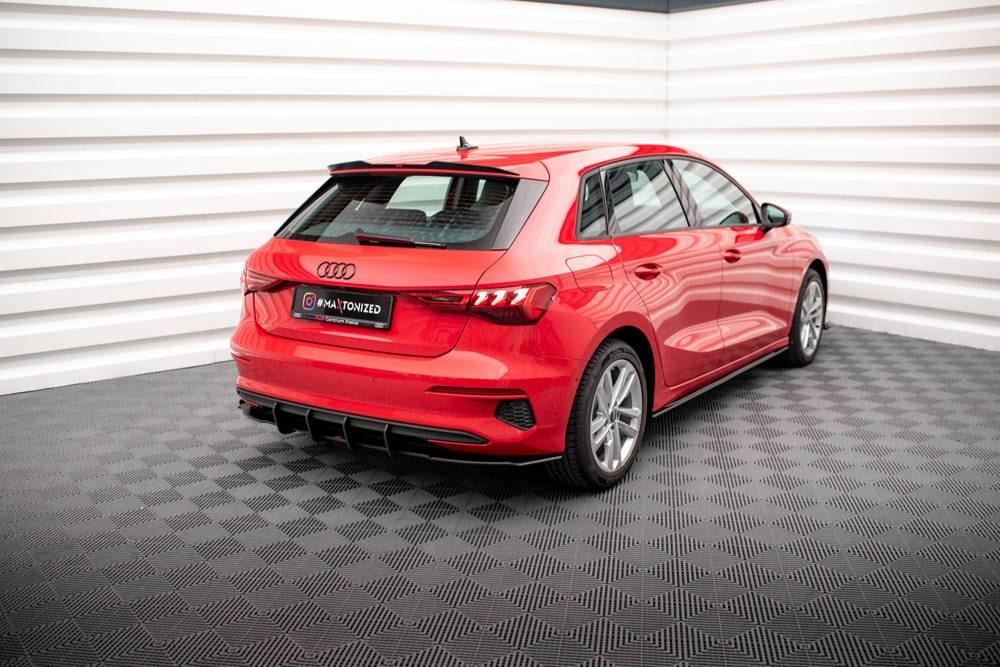 Heck diffusor Street Pro for Audi A3 8y Sportback from Maxton Design