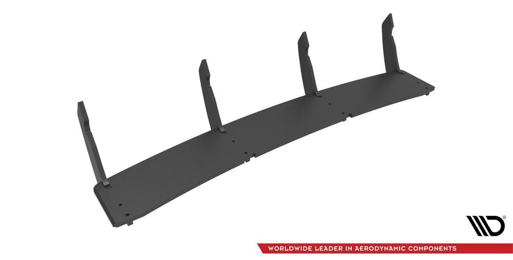 Zentraler Hinterer Splitter für Bentley Continental GT MK3 von Maxton Design