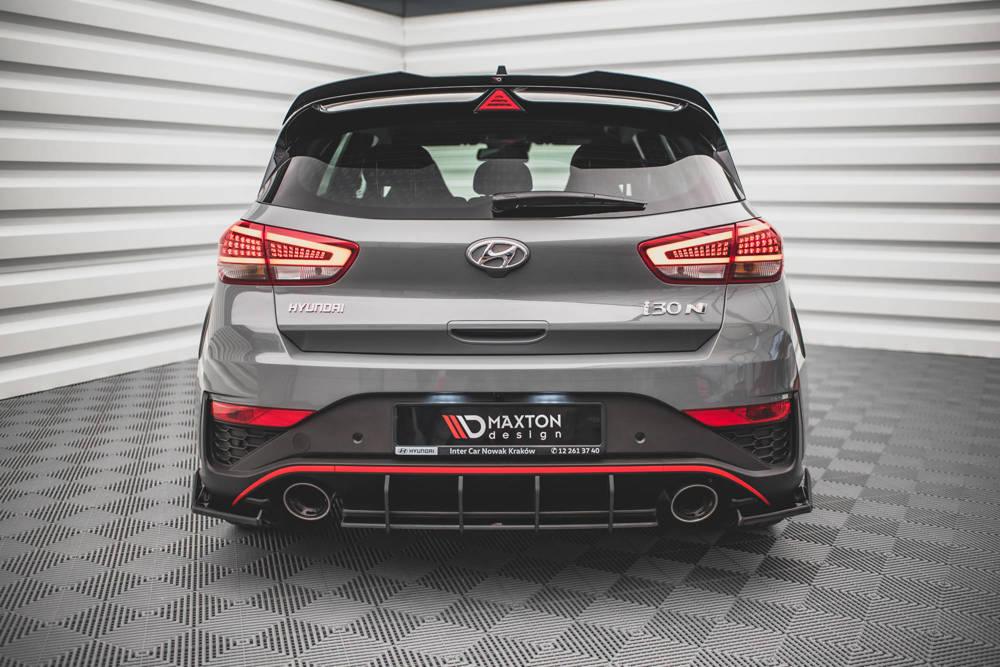 Heck Diffusor Street Pro für Hyundai I30 N MK3 Facelift Hatchback von Maxton Design