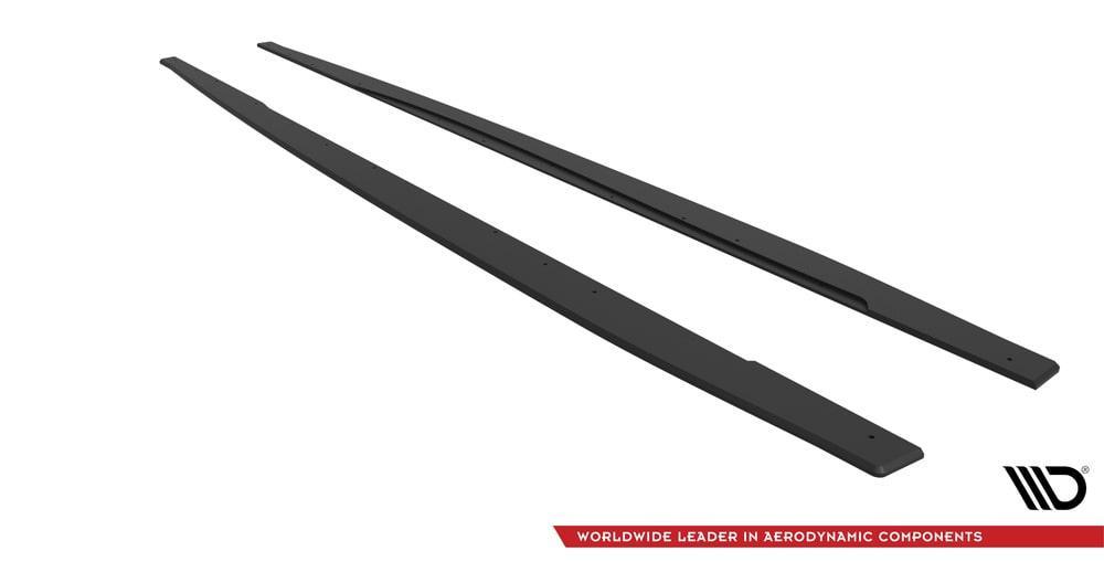Seitenschweller Erweiterung Street Pro für Audi A5 S-Line / S5 Coupe / Sportback F5 von Maxton Design
