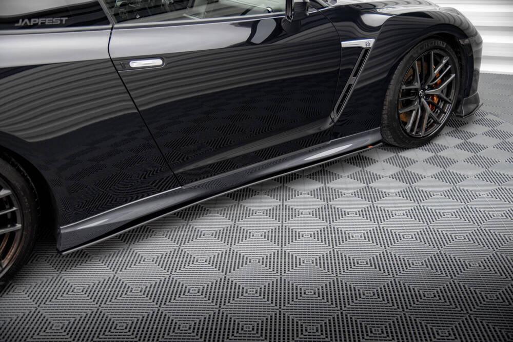 Seitenschweller Erweiterung für Mercedes-Benz C43 AMG Coupe C205 Facelift von Maxton Design