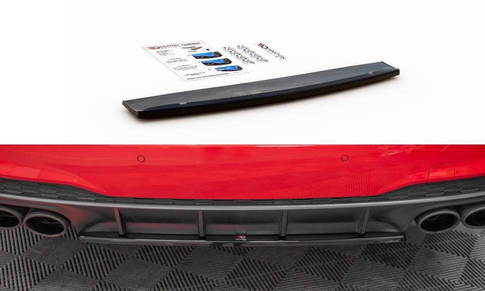 Heck diffuusorin laajennus Audi A7 C8 S-Linelle Maxton Design -sovelluksesta