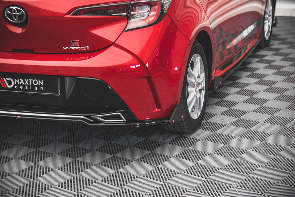 Zentraler hinterer Splitter mit Flaps für Toyota Corolla GR Sport von Maxton Design