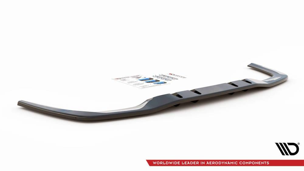 Zentraler hinterer Splitter für Mercedes A 35 AMG Limousine W177 von Maxton Design