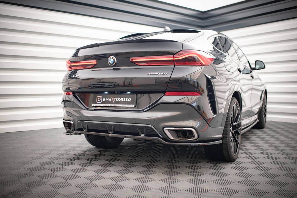 Zentraler Hinterer Splitter V.3 für BMW X6 M-Paket G06 von Maxton Design