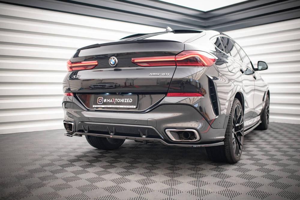 Zentraler Hinterer Splitter V.3 für BMW X6 M-Paket G06 von Maxton Design