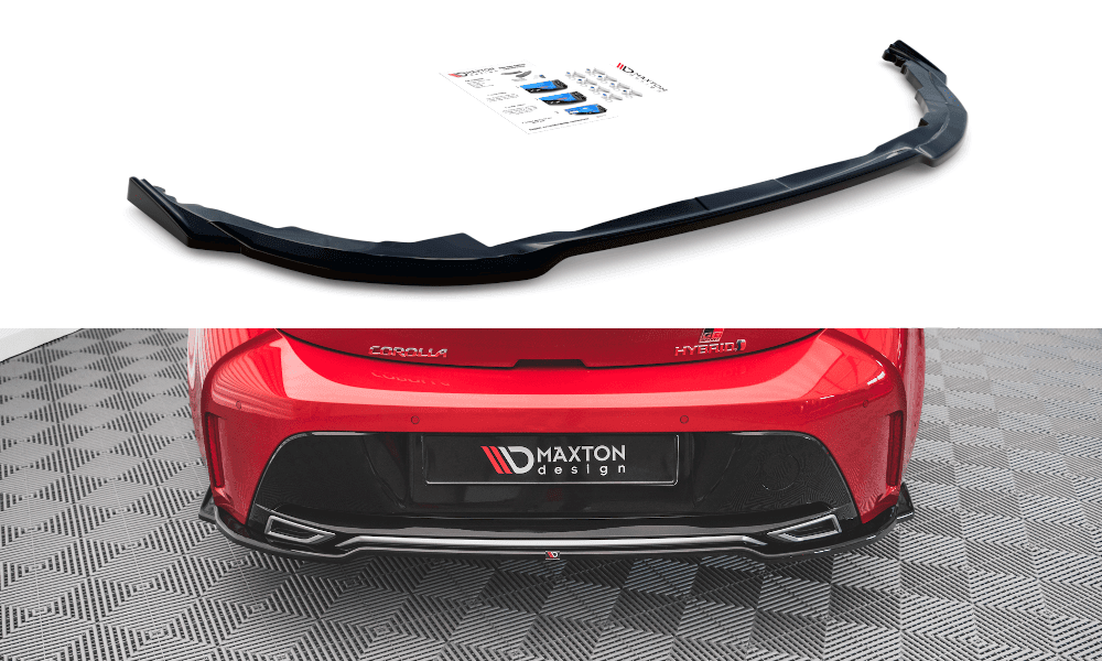 Zentraler hinterer Splitter für Toyota Corolla GR Sport von Maxton Design
