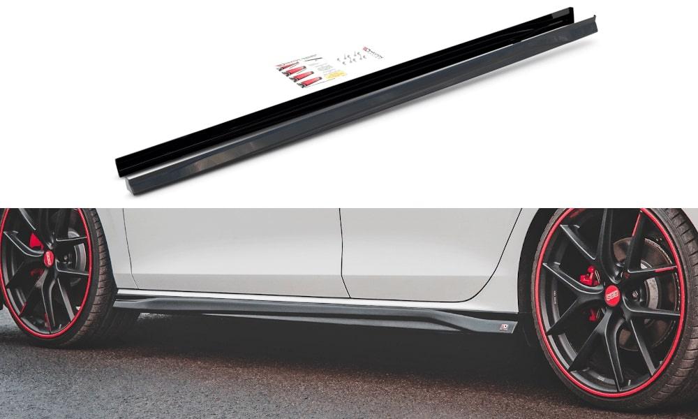 Seitenschweller Erweiterung V.3 für VW Golf 8 GTI / GTI Clubsport von Maxton Design