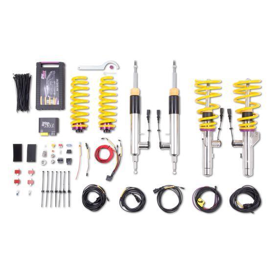 KW DDC - ECU Gewindefahrwerk inox für BMW 3er Cabriolet (E93)