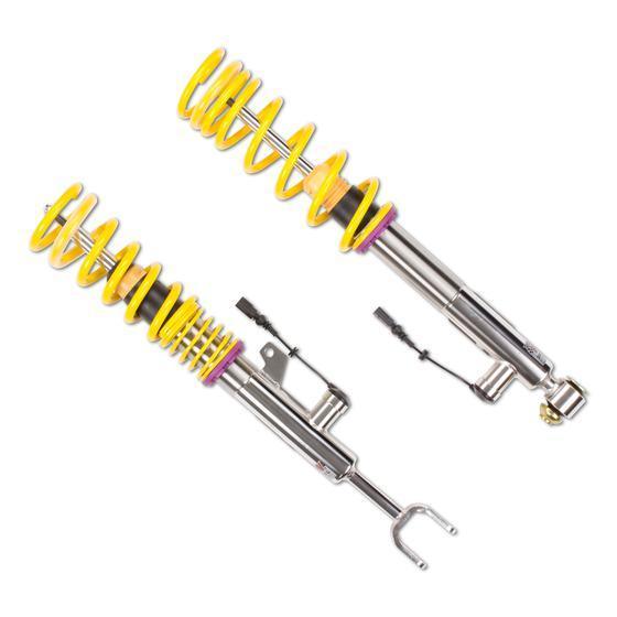 KW DDC - ECU Gewindefahrwerk inox für Mercedes C-Klasse Coupe (C204) 204, 204 AMG, 204K 01/2011-