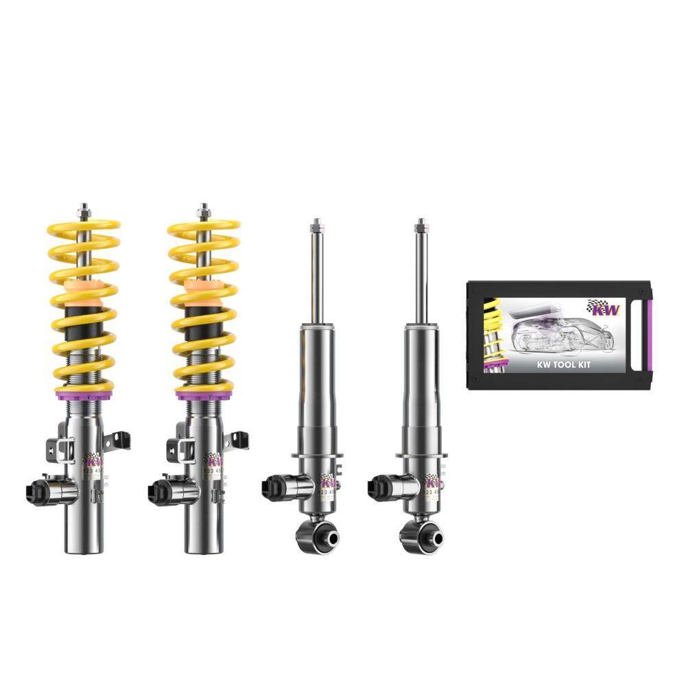 KW DDC - Plug & Play Gewindefahrwerk inox für BMW i4 M50 Allrad (G26) 11/2021-