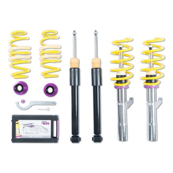 KW Gewindefahrwerk V2 inox für Audi Q5 (8R) 8R1, 8R2, 8RB