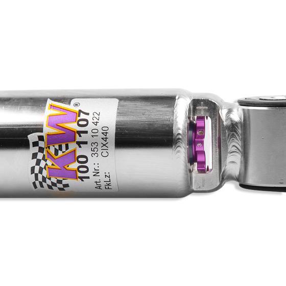 KW Gewindefahrwerk V3 inox für Audi A3 (8P) 8P1