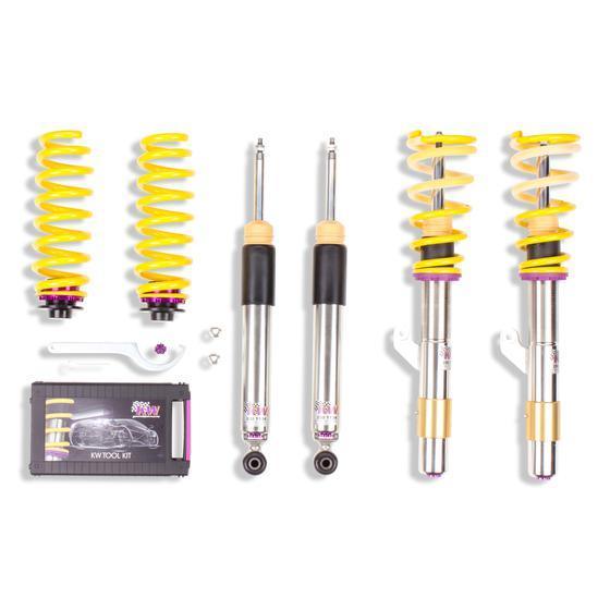 KW Gewindefahrwerk V3 inox für BMW 3er (F30, F80)