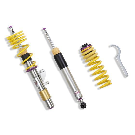 KW Gewindefahrwerk V3 inox für BMW 4er Coupe (F32, F82)