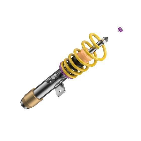 KW Gewindefahrwerk V3 inox (inkl. Stilllegung f. elektr. Dämpfer) für BMW M2 Coupe (G87) 07/2023-