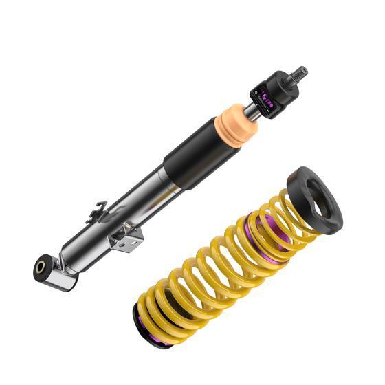 KW Gewindefahrwerk V3 inox (inkl. Stilllegung f. elektr. Dämpfer) für BMW M2 Coupe (G87) 07/2023-