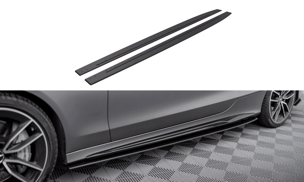 Seitenschweller Erweiterung für BMW 6 F13 M-Paket von Maxton Design
