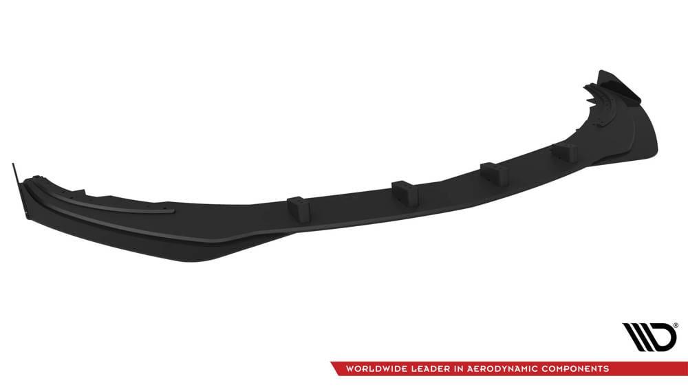 Front Lippe / Front Splitter / Frontansatz V.2 für Mercedes A-Klasse W176 von Maxton Design
