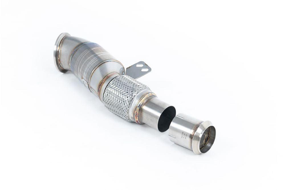Milltek Downpipe inkl. Hi-Flow Sportkat V2 für Toyota Supra A90 Coupe 3.0 Turbo (mit OPF) - Aut / Handschalter ab 2019 (A90)