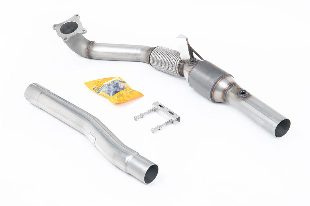 Milltek HJS 200 Zellen Downpipe V2 für Audi TTS Quattro ab 2008 (Typ 8J)