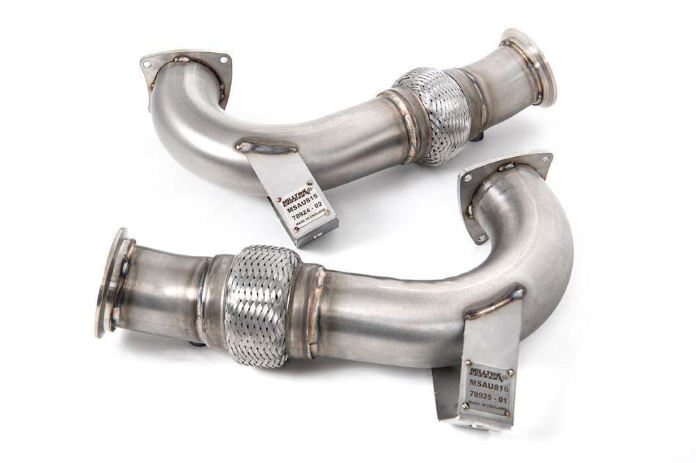 Milltek OPF Ersatzrohr für Audi R8 V10 5.2L Gen 2 (mit OPF) ab 2020 (Typ 42)