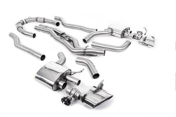 Milltek Sportabgasanlage ab Kat für Audi RS7 C8 4.0 V8 bi-turbo (mit OPF) ab 2019 Race