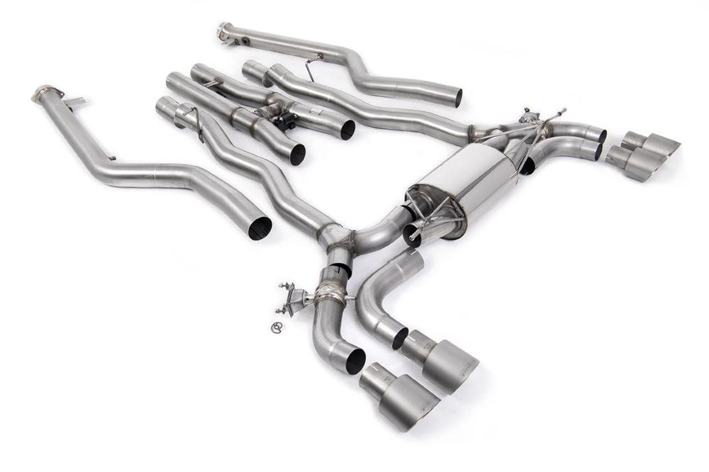Milltek Sportabgasanlage ab Kat für BMW 5er M5 & M5 Competition 4.4l Twin Turbo F90 LCI (mit OPF) ab 2021