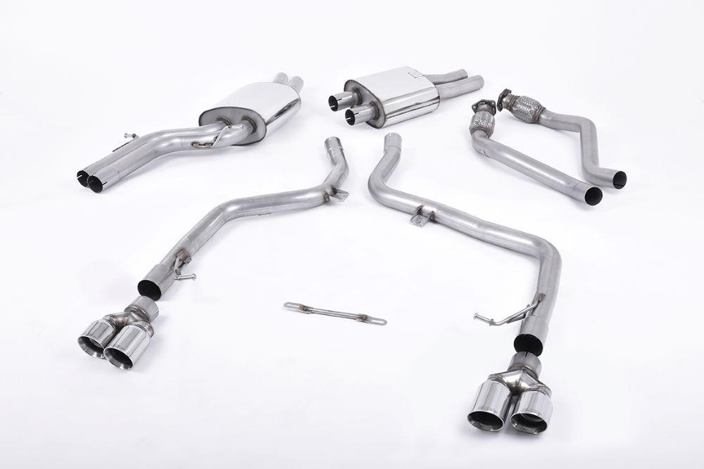 Milltek Sportabgasanlage ab Kat V2 für Audi S5 3.0 TFSI B8.5 Sportback ab 2012