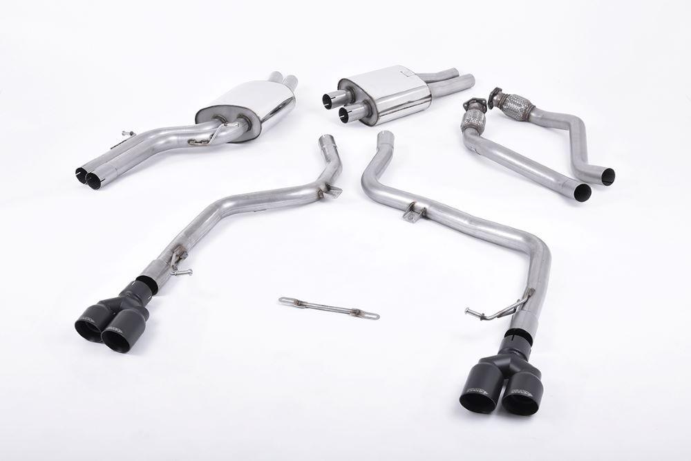 Milltek Sportabgasanlage ab Kat V2 für Audi S5 3.0 TFSI B8.5 Sportback ab 2012