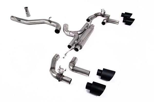 Milltek Sportabgasanlage ab Partikelfilter V2 für VW Golf Mk8 R 2.0 TSI 320PS (mit OPF) ab 2021 (Typ CD)