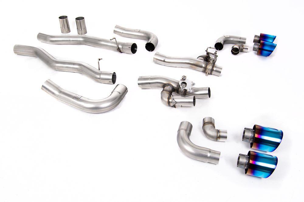 BMW M8 & M8 Competition 4.4l V8 Twin Turbo F91 & F92 Coupe & Cabrio Edelstahl Abgasanlage von Milltek Sport