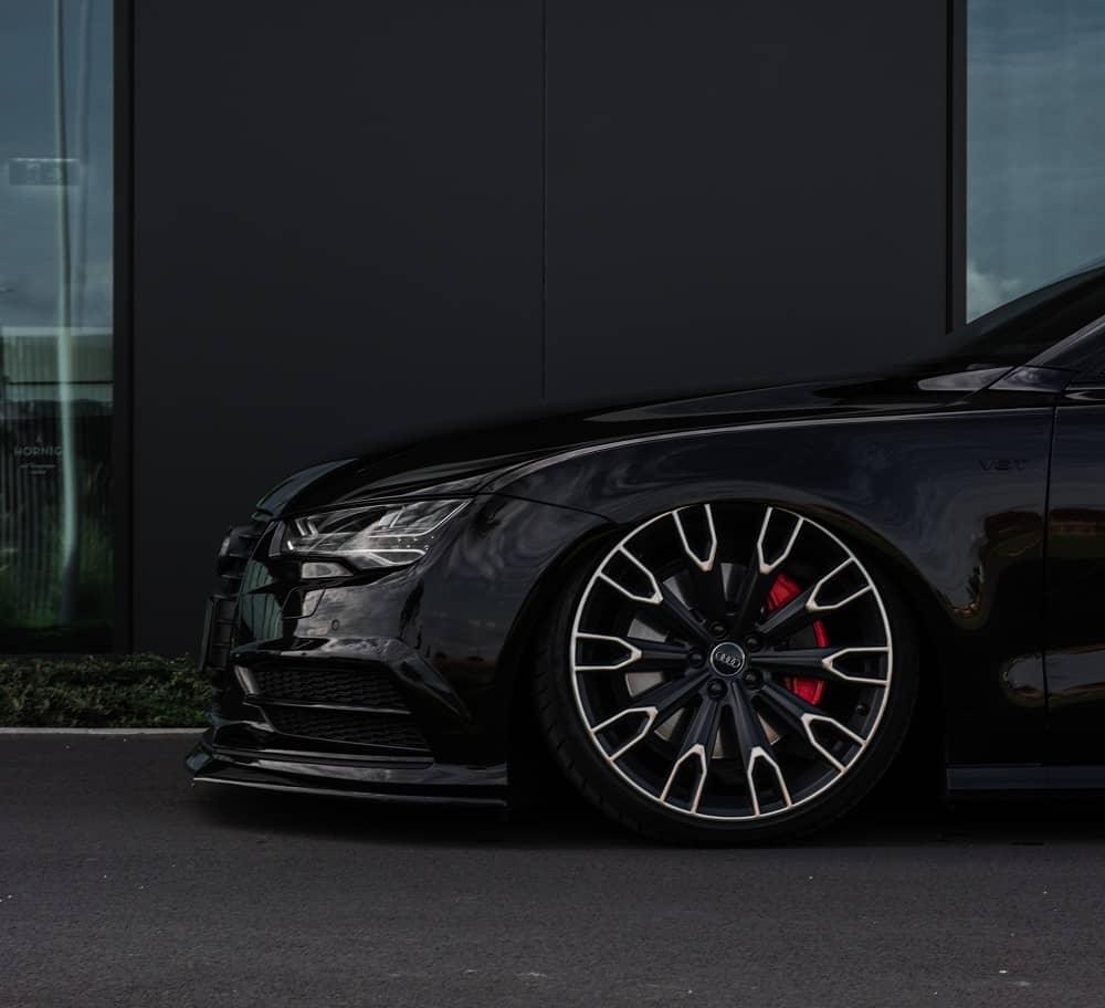 Maxton Design Frontlippe / Frontsplitter für Audi S7 / A7 S-Line C7 FL