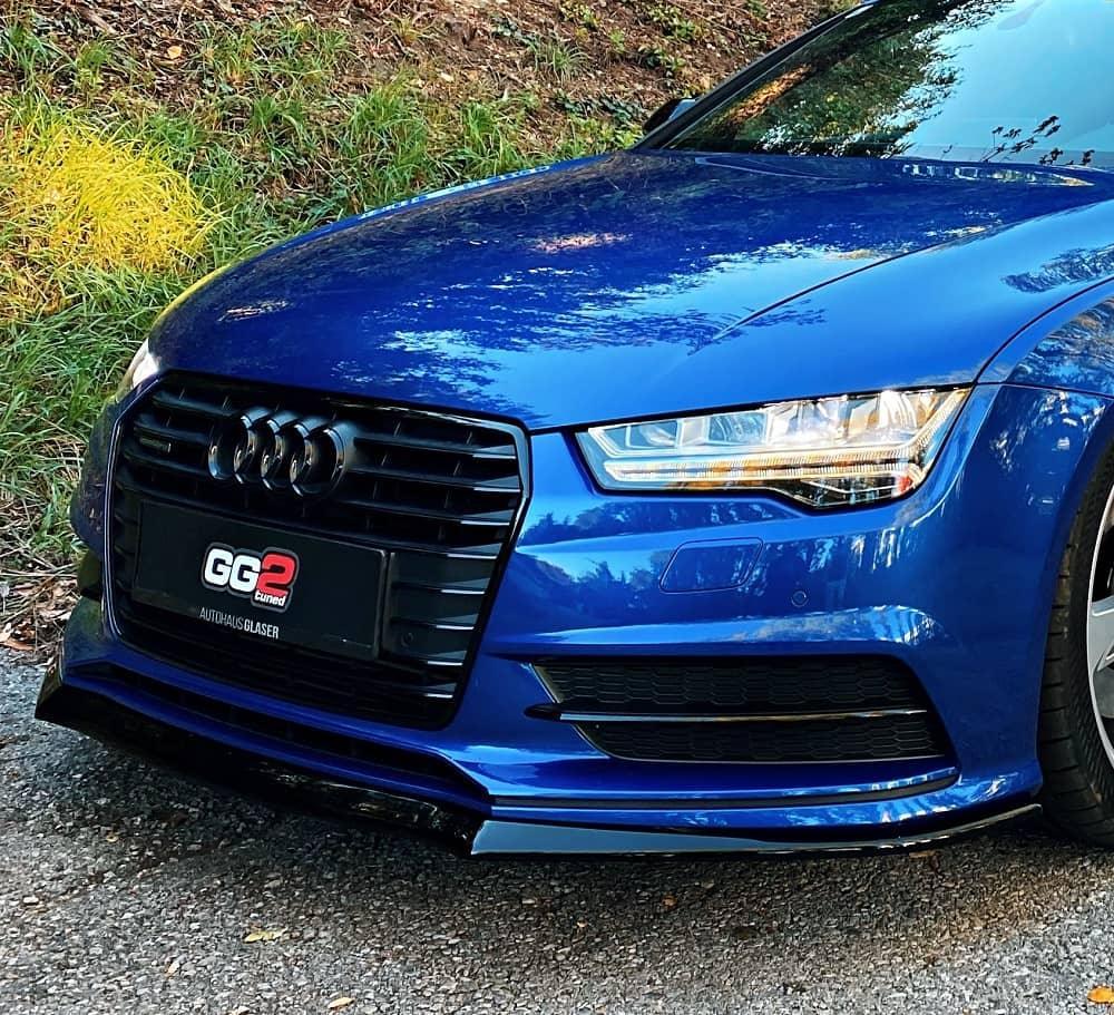 Maxton Design přední ret/přední splitter pro Audi S7/A7 S-Line C7 FL