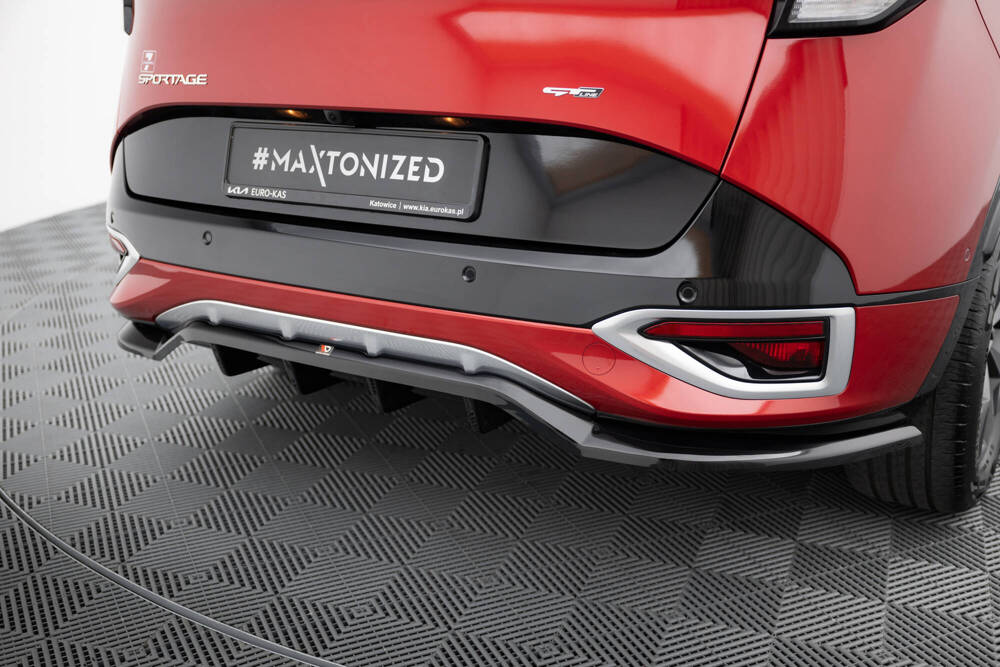 Zentraler Hinterer Splitter für Kia Sportage GT-Line (NQ5) von Maxton Design