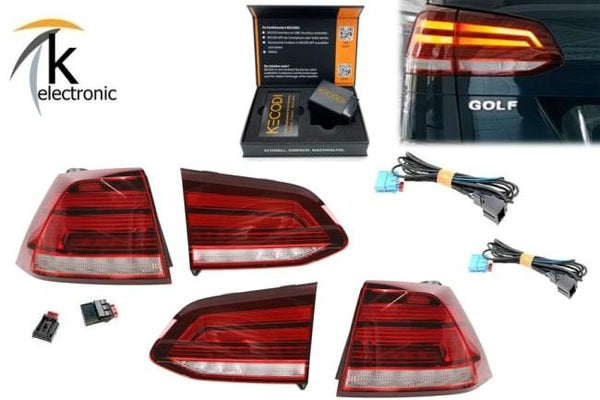Golf 7 Facelift Ruckleuchten