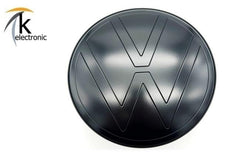 Numéro d'identification VW. Panneau Buzz noir mat sur le devant