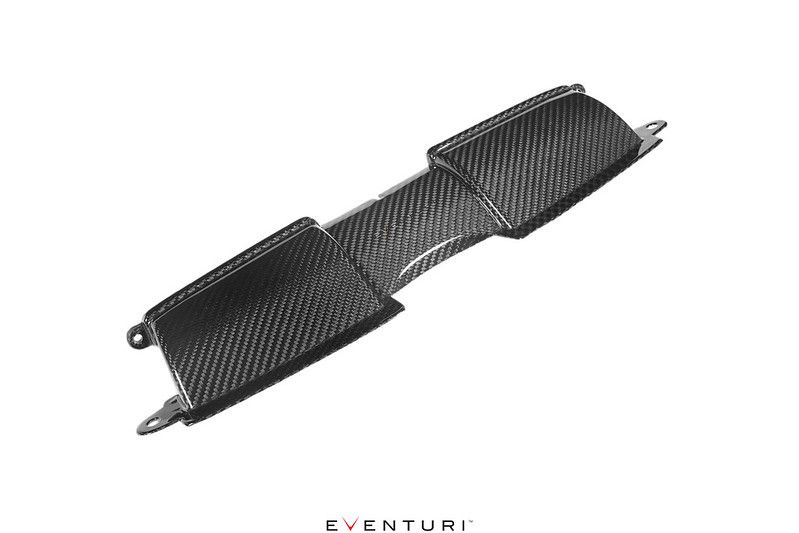 Eventuri Carbon-Luftleitungen mit EPDM-Kupplung und V-Logo
