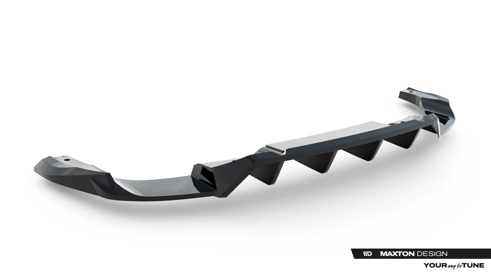 Zentraler Hinterer Splitter für Audi SQ5 Sportback / SUV Mk3 von Maxton Design
