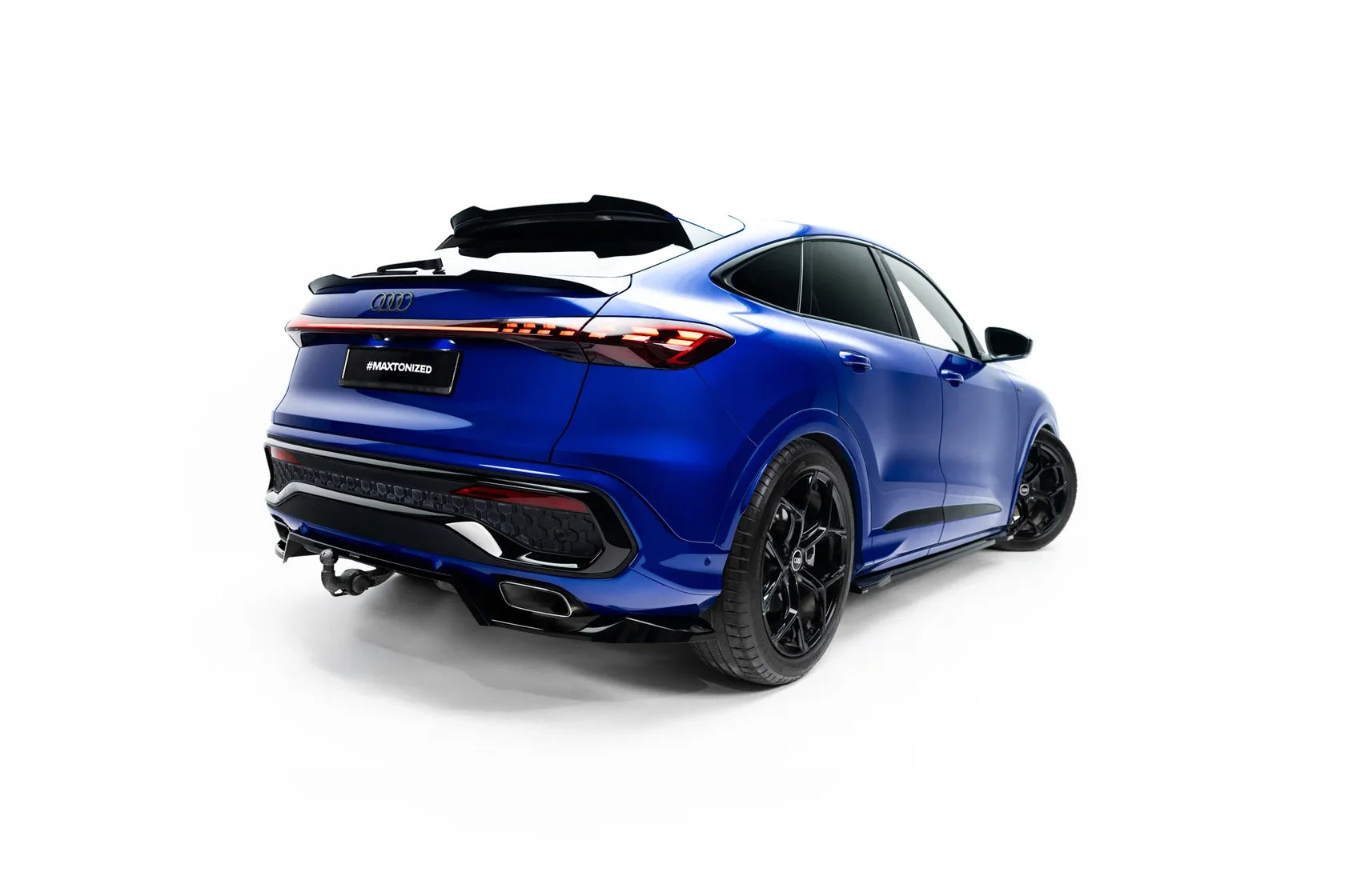 Maxton Design Zentraler Hinterer Splitter für Audi Q5 S-Line Sportback / SUV Mk3