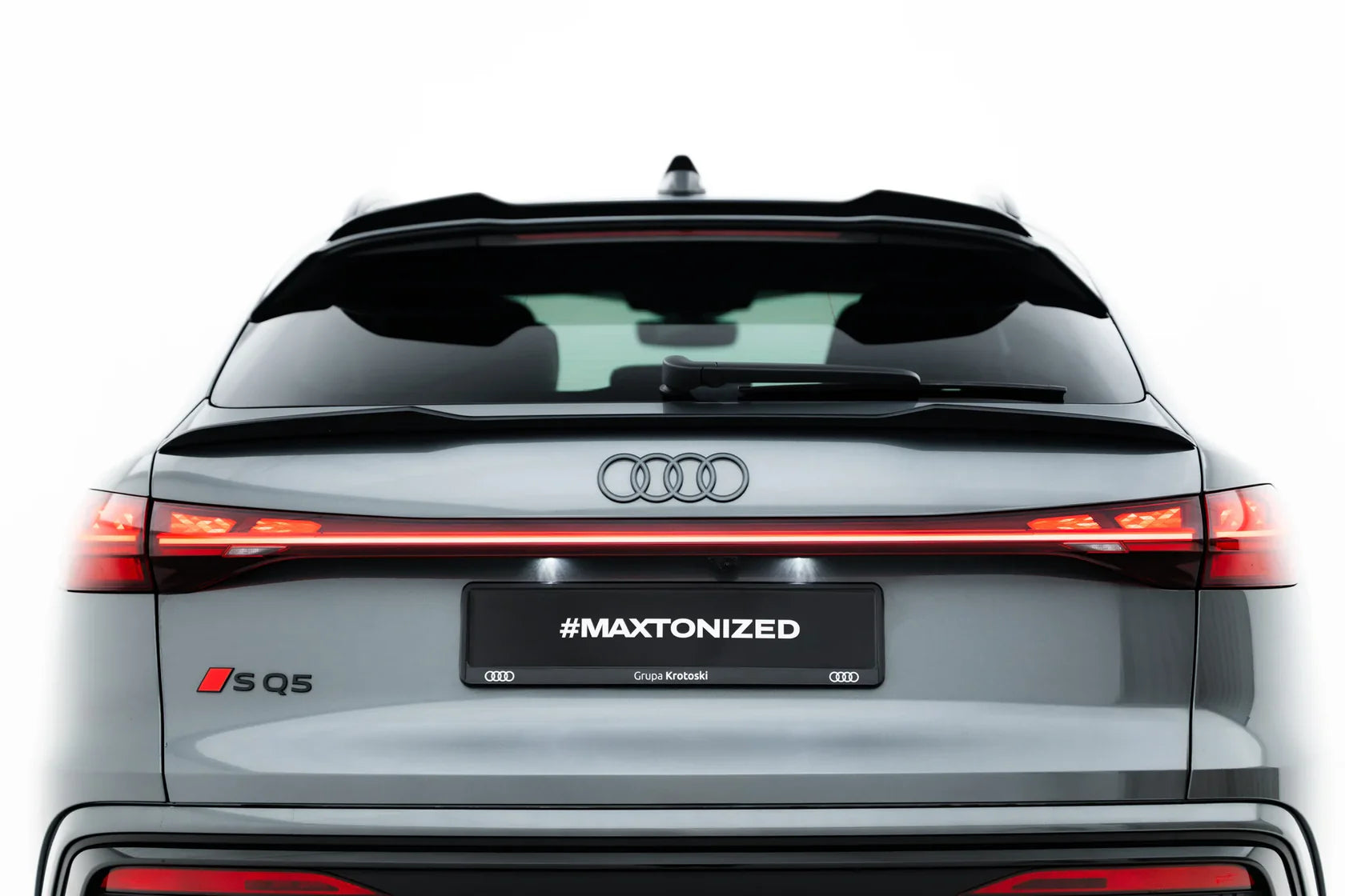 Spoiler Cap unten für Audi SQ5 / Q5 S-Line Sportback Mk3 von Maxton Design