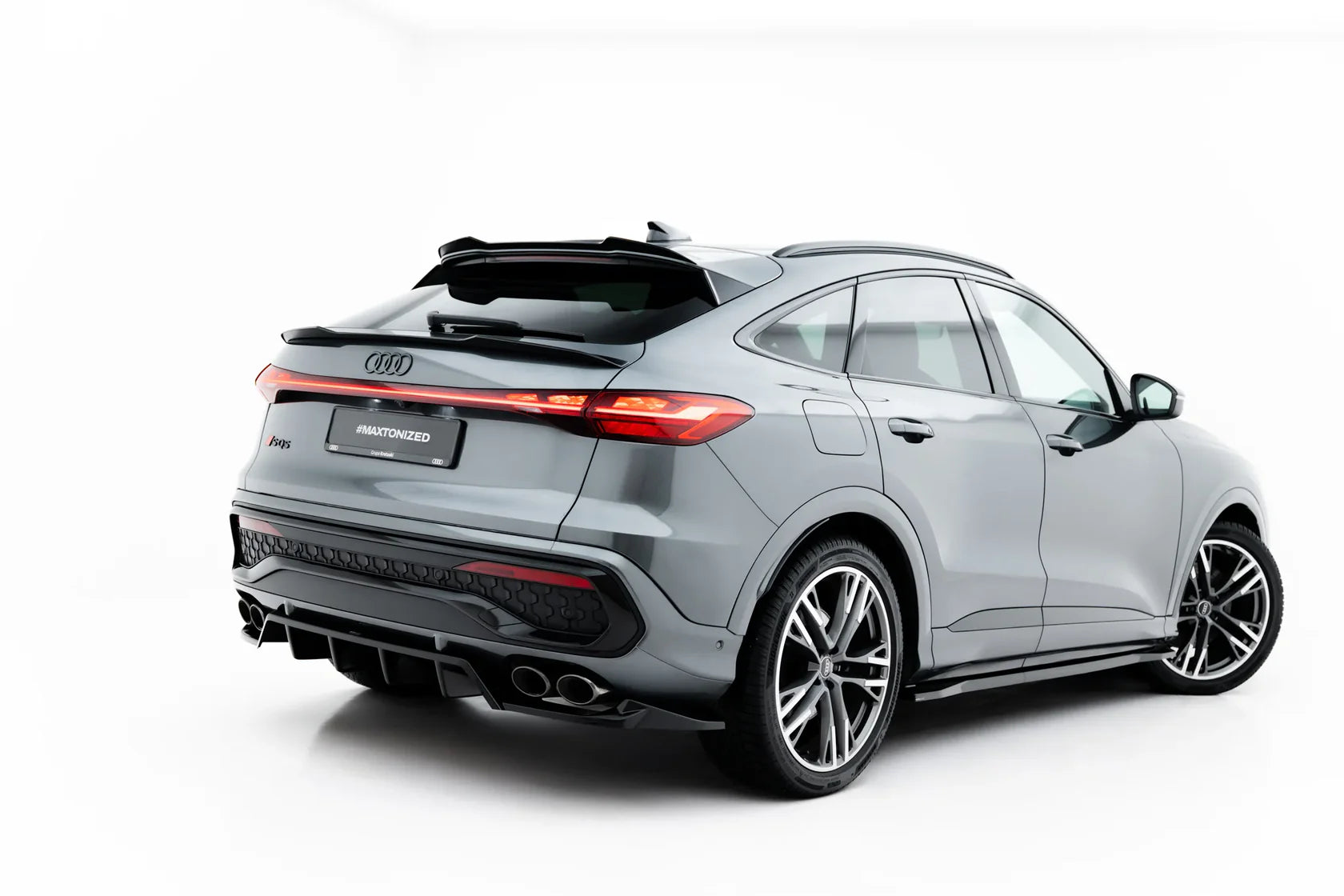 Spoiler Cap unten für Audi SQ5 / Q5 S-Line Sportback Mk3 von Maxton Design