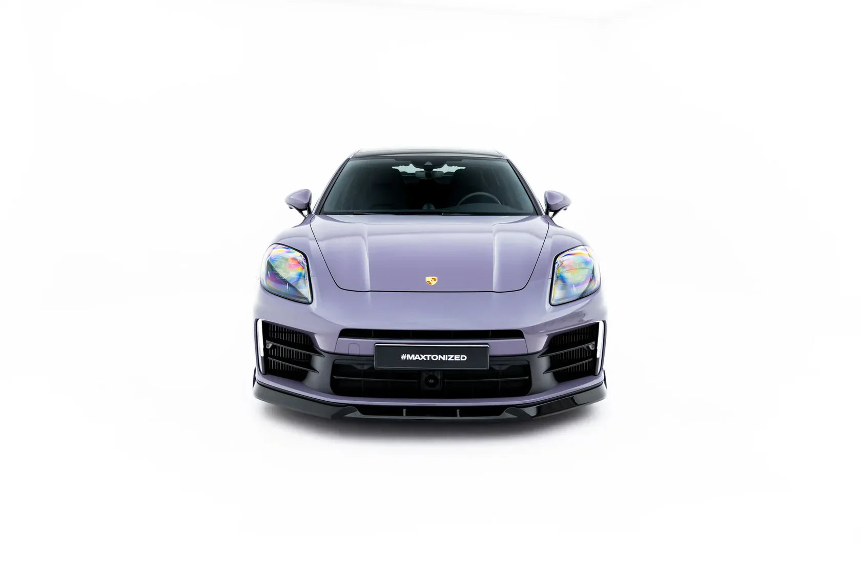 Maxton Design Frontsplitter / Frontlippe für Porsche Panamera 4 / 4S E-Hybrid / 4 E-Hybrid 972