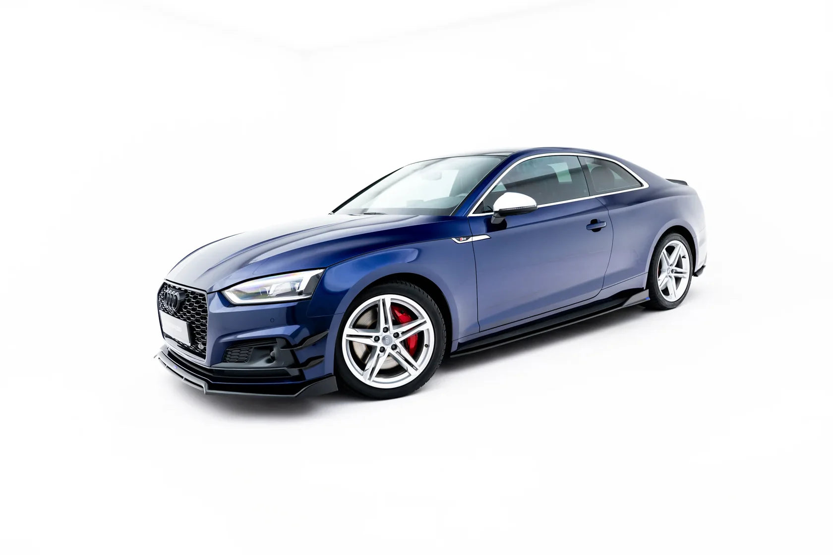 Maxton Design Seitenschweller Erweiterung V.1 für Audi S5 / A5 S-Line Coupe F5