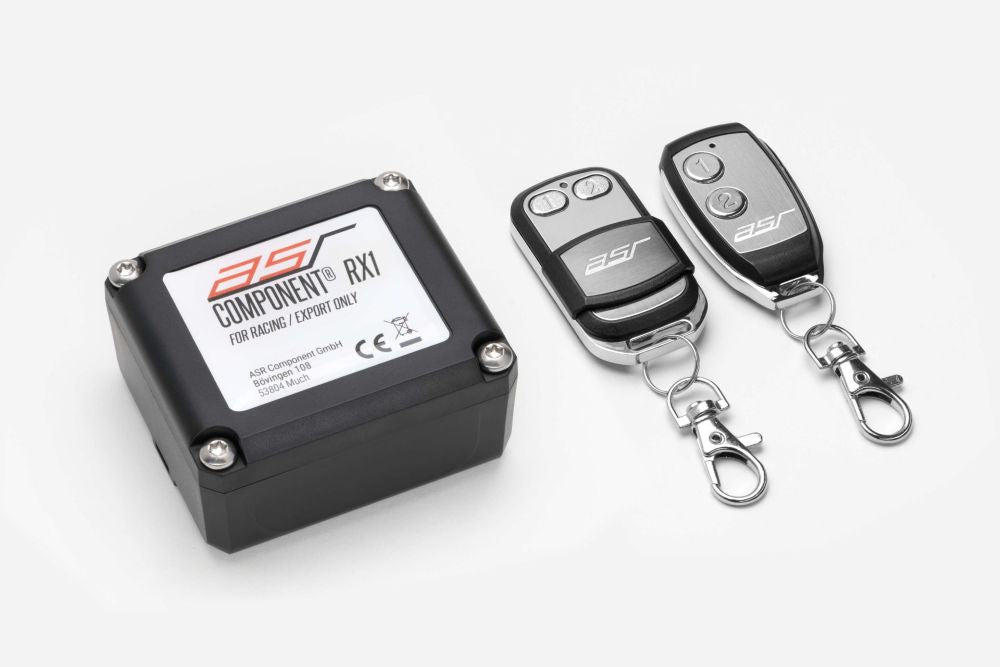 ASR Abgasklappensteuerung RX1.2 – Steuergerät mit zwei Handsendern für Ferrari 12Cilindri