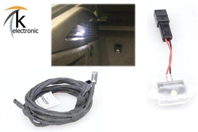 Audi A3 8V Handschuhfachbeleuchtung Halogen LED Nachrüstpaket