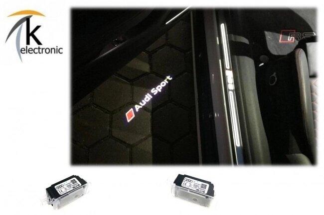 Audi A3 8V Türbeleuchtung LED auf AUDI SPORT Nachrüstpaket