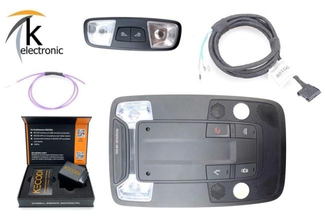 Audi A3 8Y LED Leseleuchte Innenraumbeleuchtung Nachrüstpaket