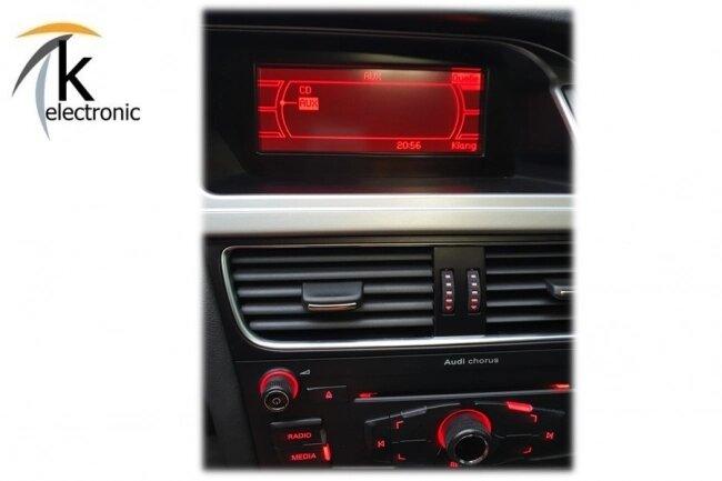 Audi A4 8K B8 AUX-​IN Anschluss Nachrüstpaket Radio Concert Symphony Chorus